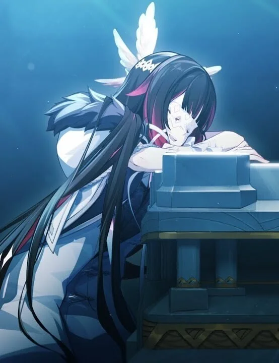 Genshin Impact: Лаццо в зимней ночи Постер